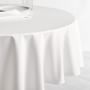 OPEN BOX: Williams Sonoma Pantry Tablecloth, 70" Round, White