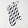 Williams Sonoma Stripe Oven Mitt, Jet Black