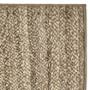 Hand Braided Jute Rug Swatch, 18" X 18", Birch