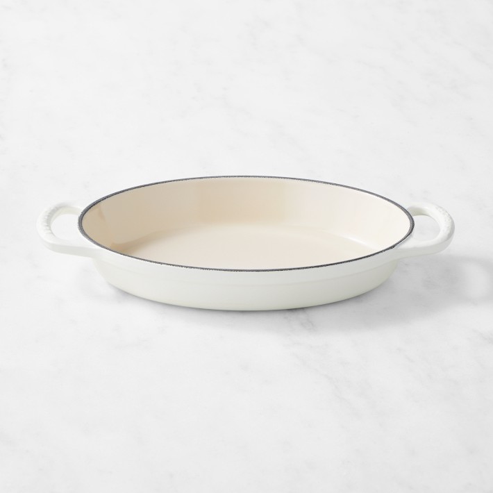 Le Creuset Signature Enameled Cast Iron Oval Gratin Baker, 1-Qt.