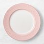 English Floral Geo Charger, Pink