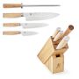 Shun Premier Blonde Knife Block, Set of 5