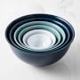 Melamine Mixing Bowls, Set of 6, Gradient Navy