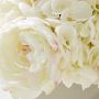 Jeff Leatham x Williams Sonoma Real Touch Faux White Peonies &amp; Hydrangeas in Pot