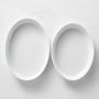 Apilco Porcelain Deep Oval Roasters