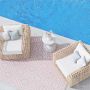 Cabrera All-Weather Open Weave Club Chair