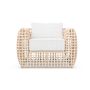 Cabrera All-Weather Open Weave Club Chair