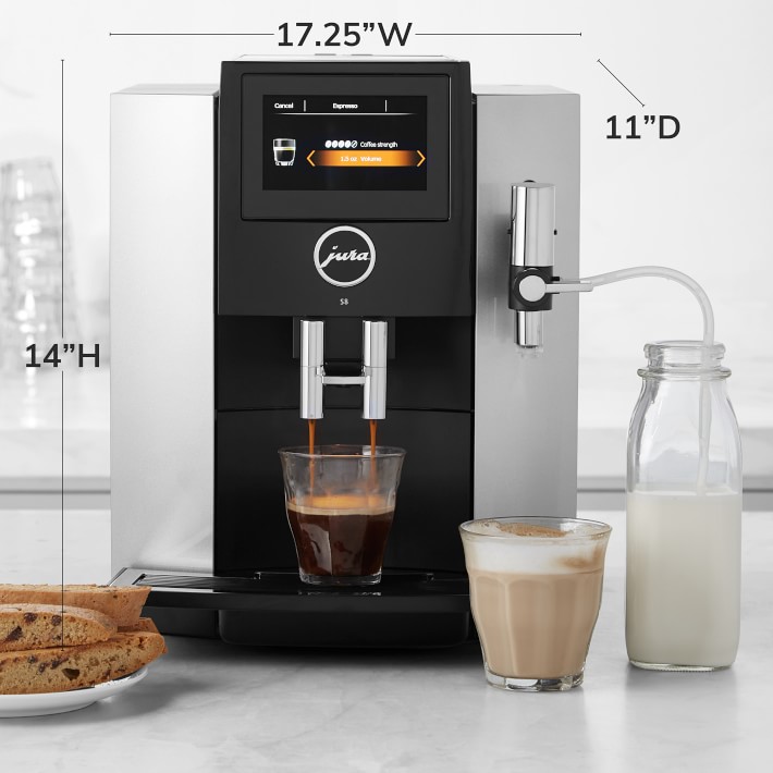 JURA S8 Automatic Coffee Machine Espresso Maker Williams Sonoma