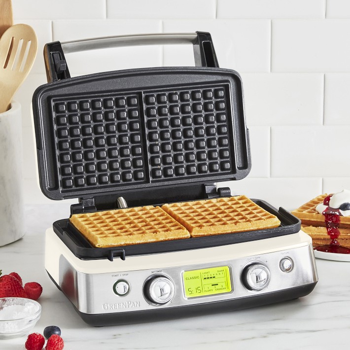 GreenPan&#8482; Elite 2-Square Waffle Maker