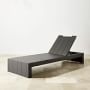Larnaca Outdoor Slate Grey Metal Chaise