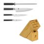 Shun Classic Starter Knife Block, Set of 5