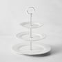 Pillivuyt Eclectique Porcelain 3-Tiered Stand