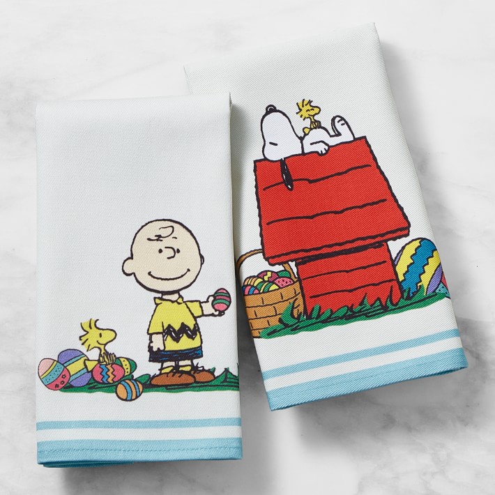 PEANUTS™ x Williams Sonoma Easter Towels, Set of 2
