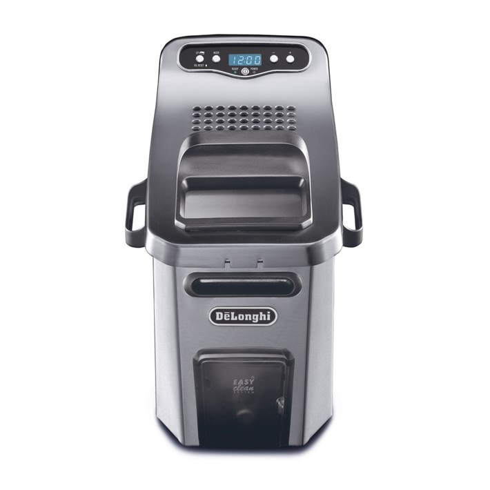 DeLonghi Livenza Dual Zone Digital 4 1/2L Stainless Steel Deep Fryer