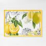 Meyer Lemon Place Mats, Set of 4