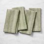 OPEN BOX: Provence Stripe Napkins, Set of 4, Green