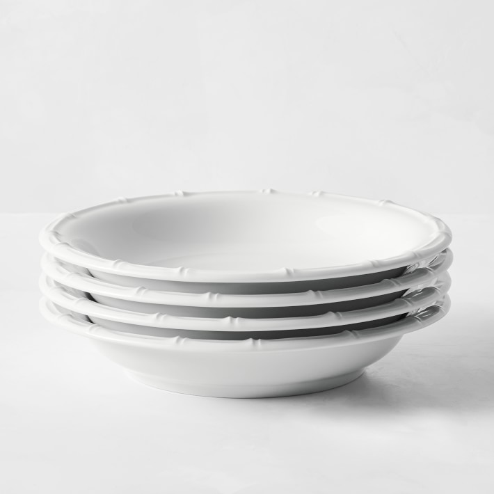 Pillivuyt Bamboo Porcelain Pasta Bowls