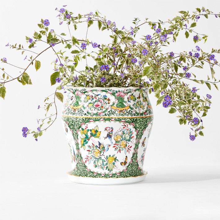 Famille Rose Planter Collection