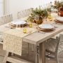 Dahlia Table Runner, Yellow