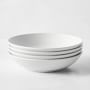 Pillivuyt Plisse Porcelain Pasta Bowls, Set of 4