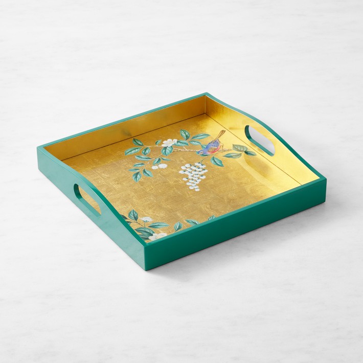 Wood Tea Box - Our Classic Vintage Design-Heirloom Quality-Store and Serve Your Favorite Teas in Style! - on sale Great Kitchen or Housewarming Gift