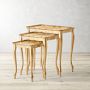 Florentine Gold Nesting Tables (14&quot;)