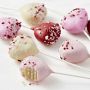 Valentine's Day Heart Shaped Cake Pops, Set of 8