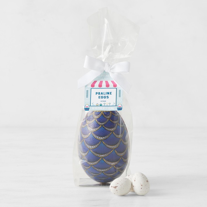 Decorative Praline Filled Egg Tin