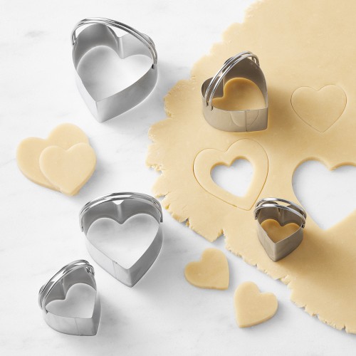 Heart Biscuit Cookie Cutter, Set of 5