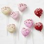 Valentine's Day Heart Shaped Cake Pops