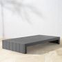 Larnaca Metal Chaise with Built in Table