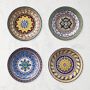Sicily Ceramic Mixed Dipping Bowls, Set of 4, Large