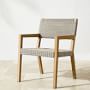 Larnaca Outdoor Natural Teak x All-Weather Weave Dining Armchair