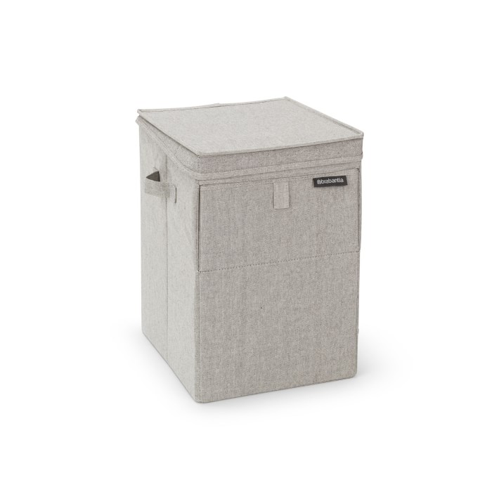 Brabantia Stackable Laundry Box, 9.2 Gallon, Gray