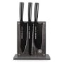 Schmidt Brothers Knife Block, Jet Black, Set of 7