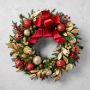 'Twas the Night Before Christmas UV Protected Pre-Lit Faux Wreath &amp; Garland