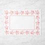 English Floral Placemat, Pink