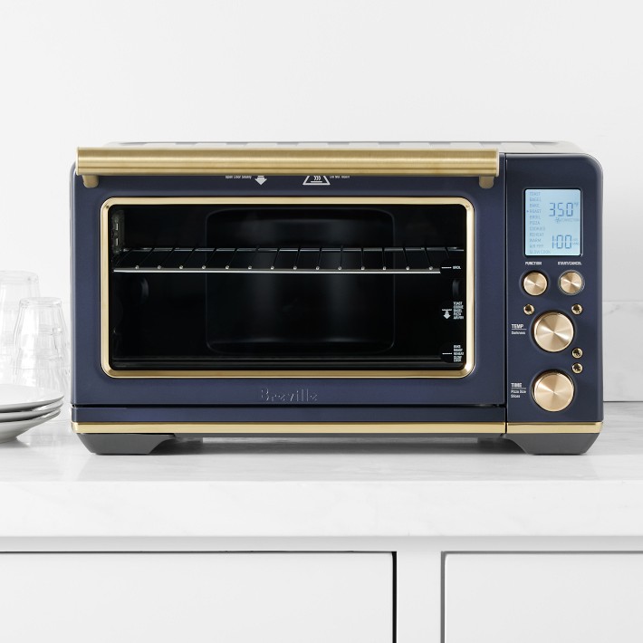 Breville Smart Oven Air Fryer, Damson Blue & Brass