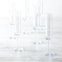 Fortessa Urbo Outdoor Champagne Flutes, Set of 6, Clear