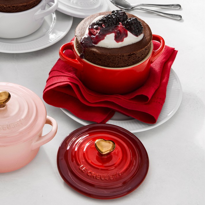 The Bakeshop 2024 Heart Casserole Dish/Cocotte Set