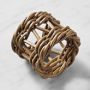 Jakarta Woven Napkin Rings, Set of 4
