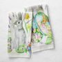Roger Printed Towels, Set of 2