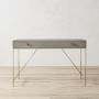 Faux Shagreen Desk (49&quot;)