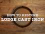 Video 1 for Lodge Seasoned Cast Iron Guitar Mini Skillet