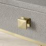 Faux Shagreen Desk (49&quot;)