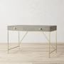 Faux Shagreen Desk (49&quot;)