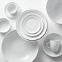 Pillivuyt Coupe Porcelain Charger Plates, Set of 4