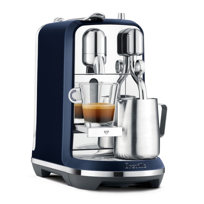 Nespresso Creatista Plus Espresso Machine, Damson Blue