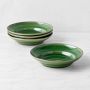 Provençal Pasta Bowl, Set of 4, Green