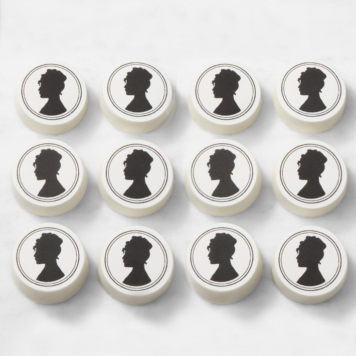 Bridgerton x Williams Sonoma Cameo Cookies, Set of 12